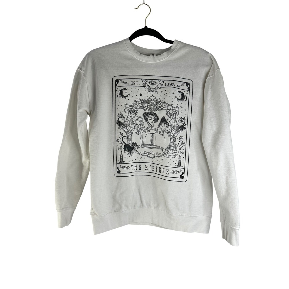 Women's Disney Crewneck Shirt Hocus Pocus The Sisters Size Small